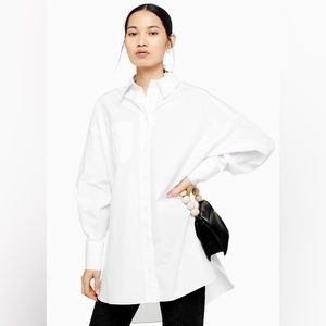 Topshop | Popplin Top